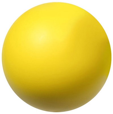 yellow stress ball
