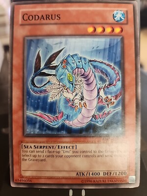 Codarius - Yugioh Water Monster - Vintage | eBay