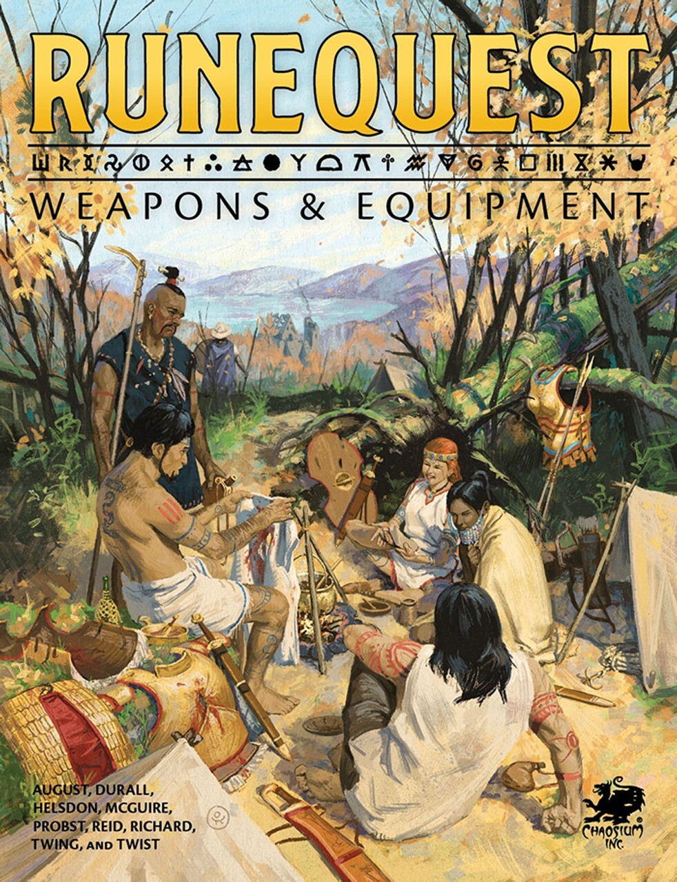 RPG Runequest Оружие и снаряжение 6390₽