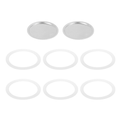 Aluminium Filter Replacement 82x71x5.5mm for 12-Cup Use Mocha Coffee Maker Pot