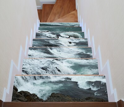 3D Sea Water View U879 Stair Risers Decoration Photo Mural Decal ...
