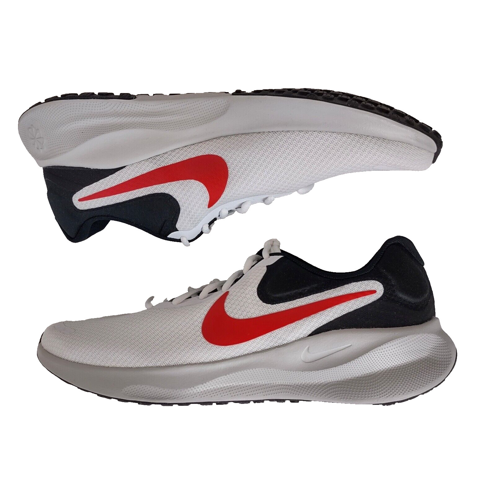 Кроссовки Nike Revolution 7 White Fire Red Black Кроссовки FB2207-102 Мужские 13