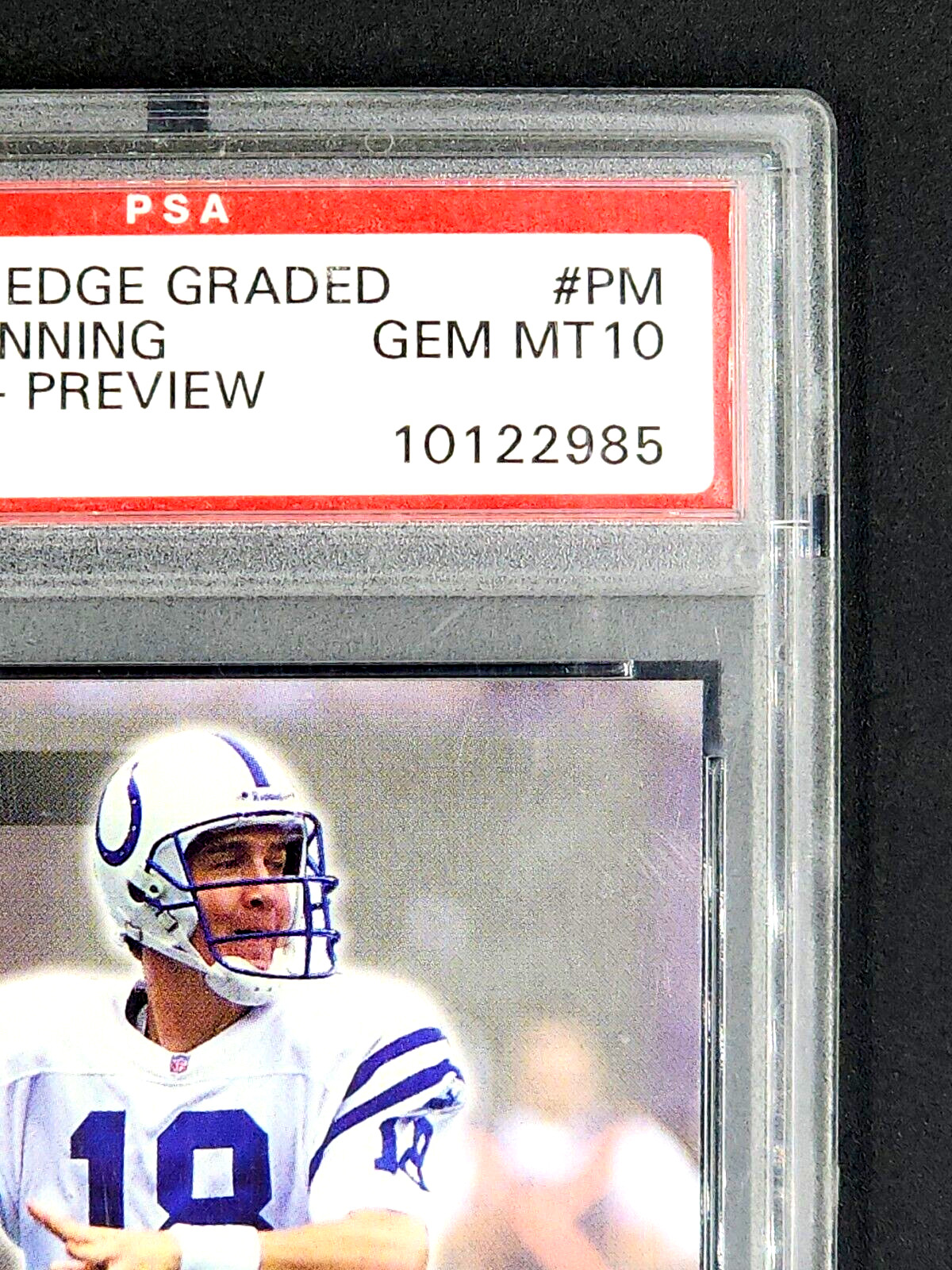 2000 Collector's Edge Graded Hawaii XV Promo PM Peyton Manning HOF PSA 10 POP 37 view 5