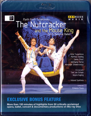 Blu-Ray TCHAIKOVSKY THE NUTCRACKER Dutch National Ballet Golding Der Nussknacker