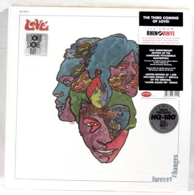 LOVE    Forever Changes  2012 RSD Ltd. to 1500   180g LP w/ 7''  SEALED
