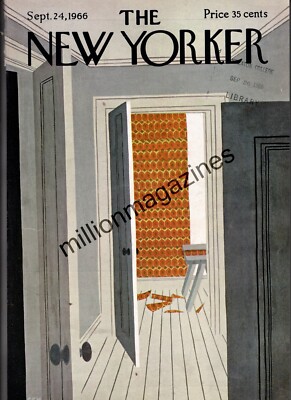 1966 New Yorker September 24 - He ran to the store for wallpaper - C. Martin