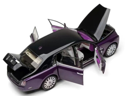 1/18 Rolls Royce Phantom 2024 all new limited Purple Diecast