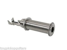 Klinke 11,7mm Einbaubuchse chrom für Western...