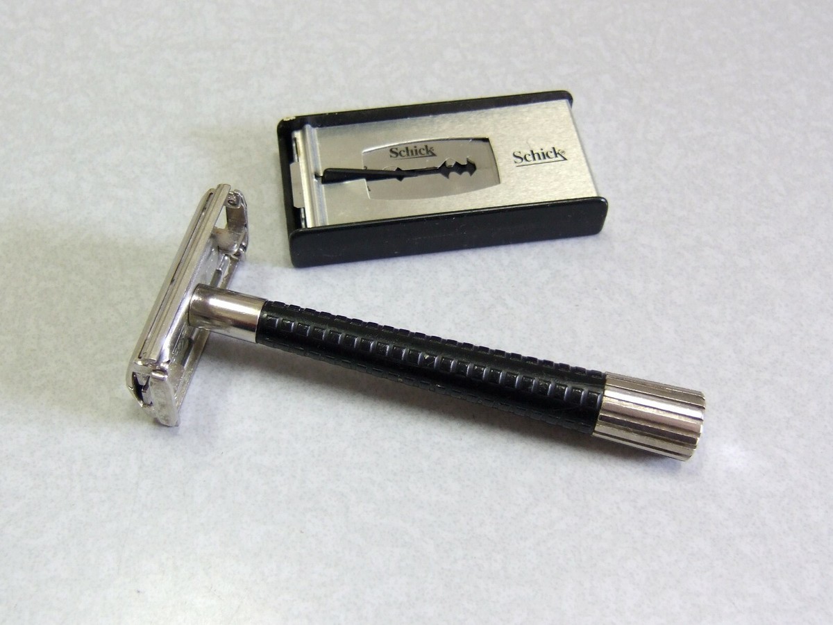 Vintage Schick Krona TTO Double Edge Safety Razor CLEAN | eBay