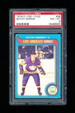 1979 OPC HOCKEY 98 BUTCH GORING PSA 8 NEAR MINT-MINT