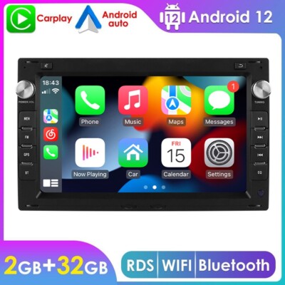 Für VW Passat B5 Golf 4 Sharan T5 32GB Android 13 Carplay Autoradio GPS Navi BT
