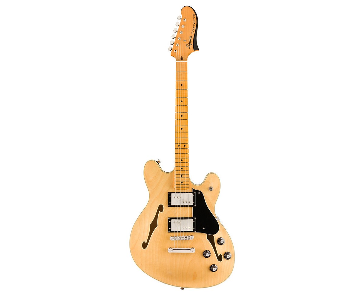 Squier Classic Vibe Starcaster - Natural w/ Maple FB | eBay