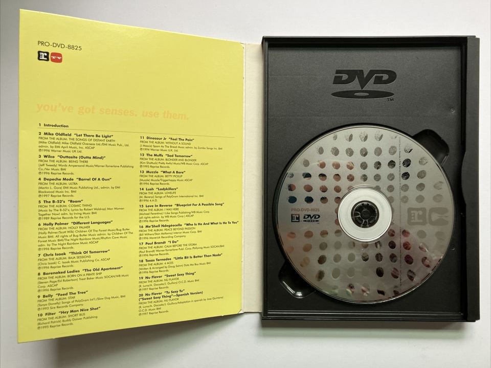 Reprise TV Music DVD Sampler - Depeche Mode - B-52's - Wilco - Chris ...