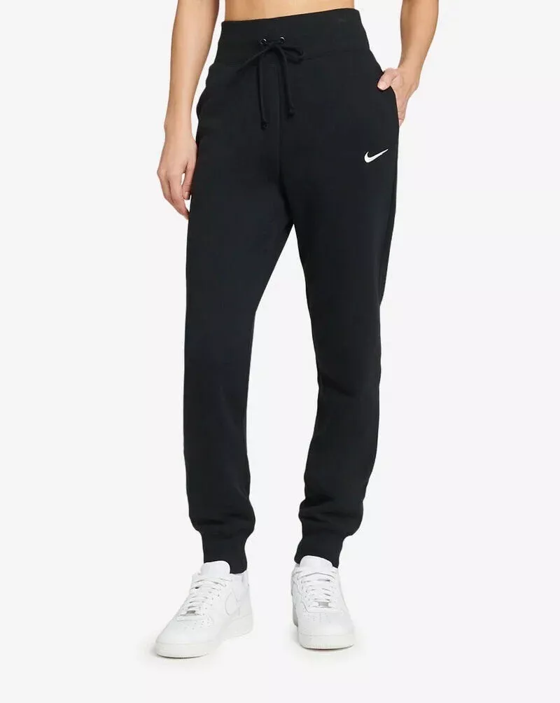 Nike Women's Sportswear Phoenix Fleece Joggers - DQ5688-010 - Black - XS