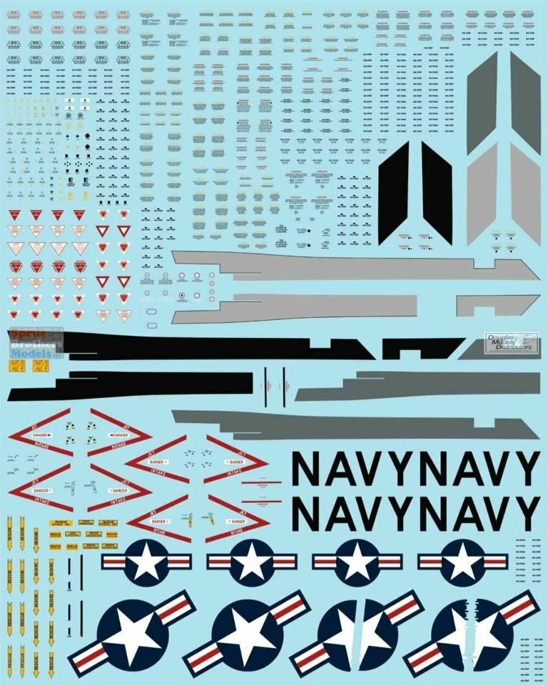 Bullseye Model Aviation 1/48 Decals F-4B Phantom II Fleet Phantoms III - 48019 - Image 3 of 3
