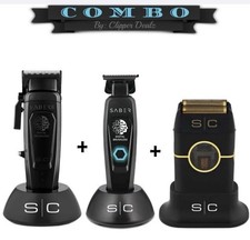 StyleCraft Saber 2.0 Clipper  Trimmer  Instinct Metal Shaver - COMBO