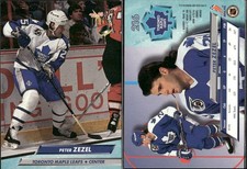 🏒 1992-93 Fleer Ultra  - Peter Zezel Maple Leafs #216