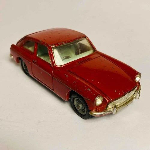 Corgi Toys #327 MGB GT Red - Original Vintage (ref34)