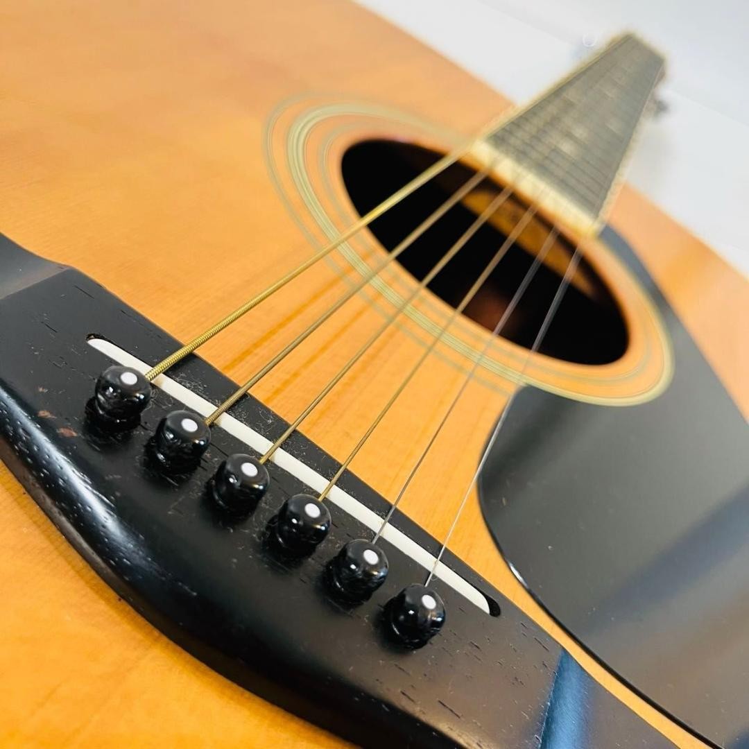 Rare Yamaha Fg-351B Acoustic Guitar With Hard Case Safe delivery