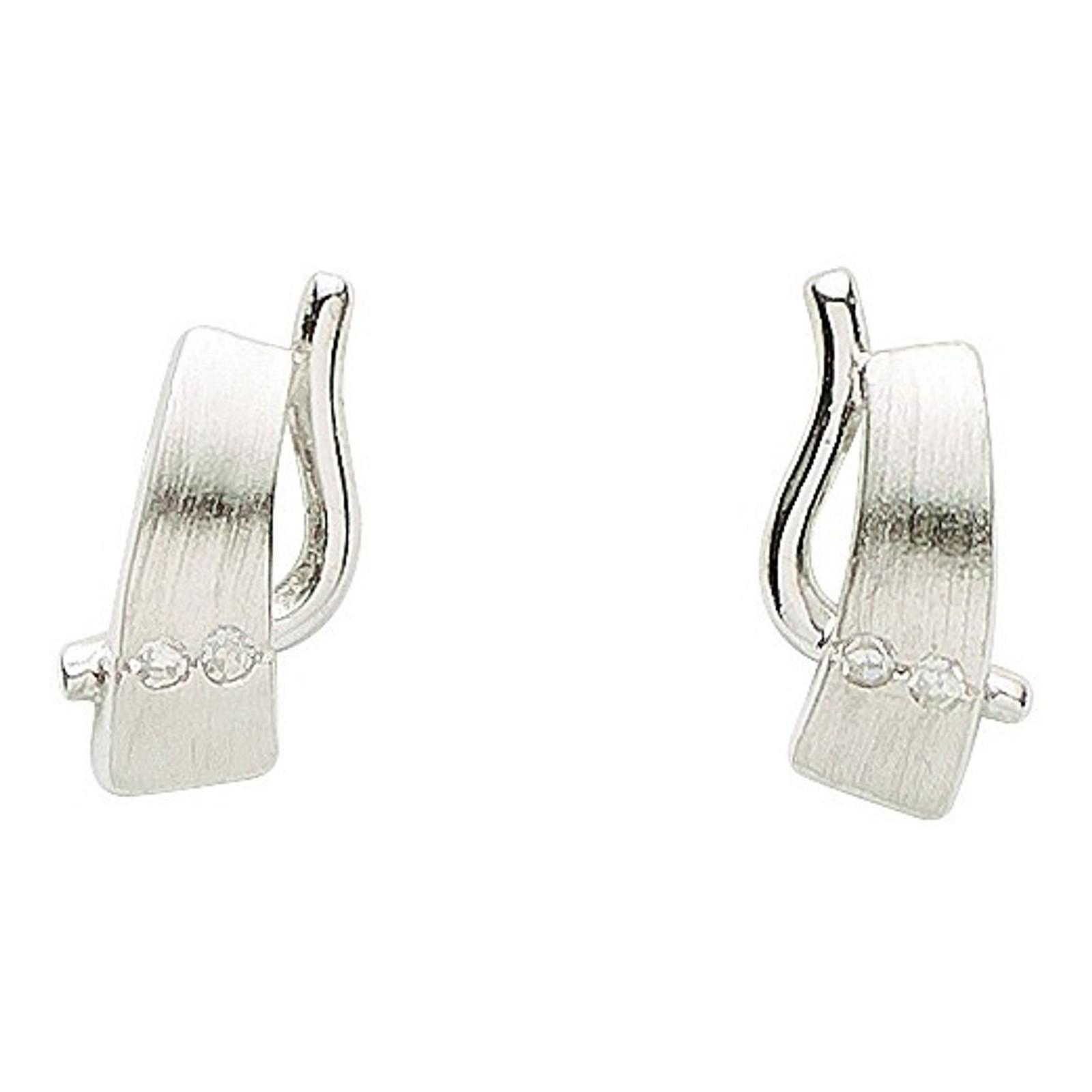Miamar 011116 Damen Ohrstecker Sterling-Silber 925 wei 12890₽