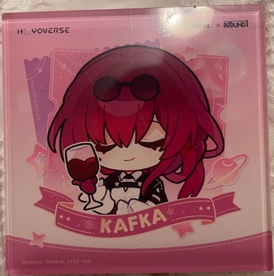 Honkai: Star Rail x Round1 Collaboration Kafka Coaster *US SELLER*