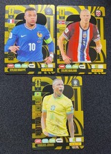 2026 Adrenalyn FIFA World Cup - Lot 3 Golden Ballers: MBAPPÉ, HAALAND e VINÍCIUS