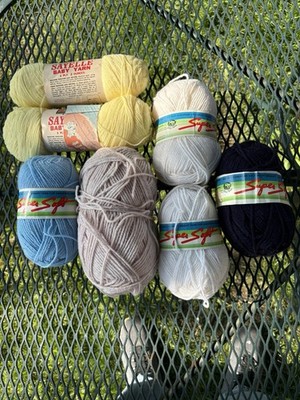 Lot Of 7 Miscellaneous Yarns