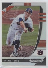 2020 Panini Prizm Draft Picks Silver Prizm Tanner Burns #PDP36 0q3