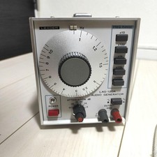 Leader LAG-120A Audio Generator 10Hz-1MHz AC100V - Used Working