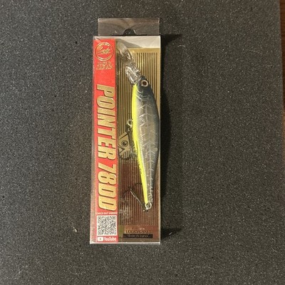 LUCKY CRAFT POINTER 78DD 3 1/8  3/8oz Bone Pro Blue.