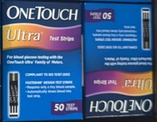 100 OneTouch Ultra Test Strips 100 Count New Exp4/2026 New Item