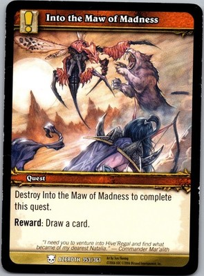 Into the Maw of Madness Azeroth 353 / 361 Tom Flaming World of Warcraft CCG TCG