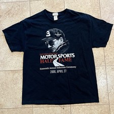 Dale Earnhardt Sr Chase Authentics 2006 Motorsports Hall of Fame T-Shirt Size XL