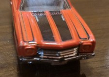 3" Hot Wheels 2008 Muscle Mania 1/64 70's Orange Monte Carlo Orange Loose Car