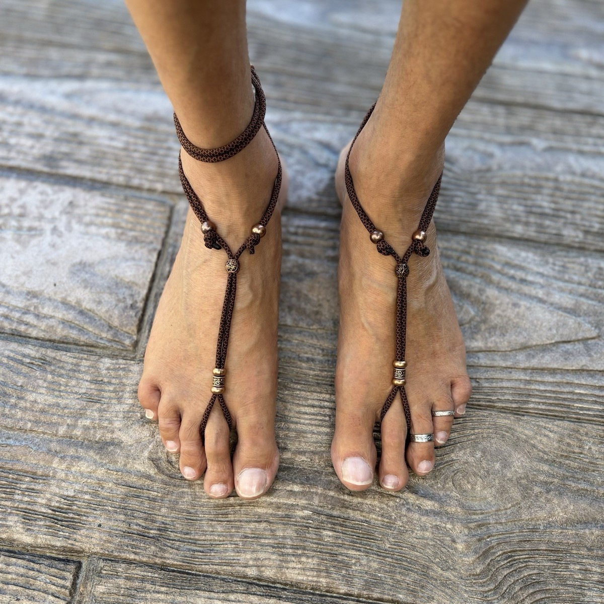 Chux Breeze Barefoot Sandals Men Sole less sandals Beachwear