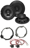 Hifonics 2-Wege 16,5Cm 180Watt Lautsprecher FüR Mercedes A-Klasse Ab 13 FronttüR