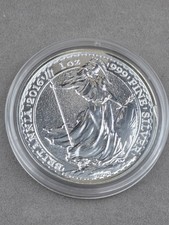 1oz 2016 Britannia Silver Coin .999 Fine Bullion UK Royal Mint BU. CGT Free