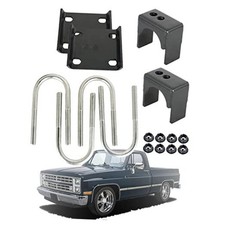 Rear Axle Flip Kit 5 Inch Drop Replacement for 1973-1987 C1500 C10 C15 Pickup