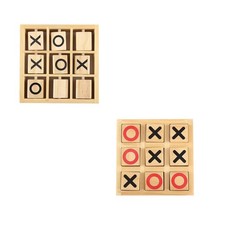 Tic TAC Toe Board Game XO Chess Board Game for Indoor Travel