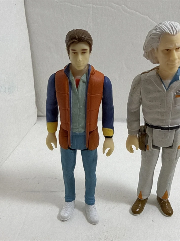 Figuras de Reacción Funko Regreso al Futuro Marty McFly y Doc Brown Solo Figuras Foto 3 de 4