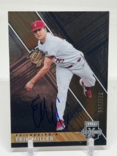 2019 Panini Elite Extra Edition Erik Miller #86 SIGNED /999