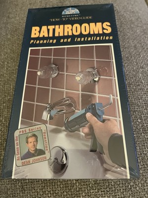Home time  How To  BATHROOMS Planning & Installation. New Sealed VHS