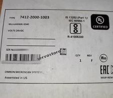 ID-40 7412-2000-1003 Code Reader Scanner ID-40 7412-2000-1003