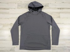UNRL Hoodie Mens Medium Blue Gray Crossover II Performance Stretch Pullover