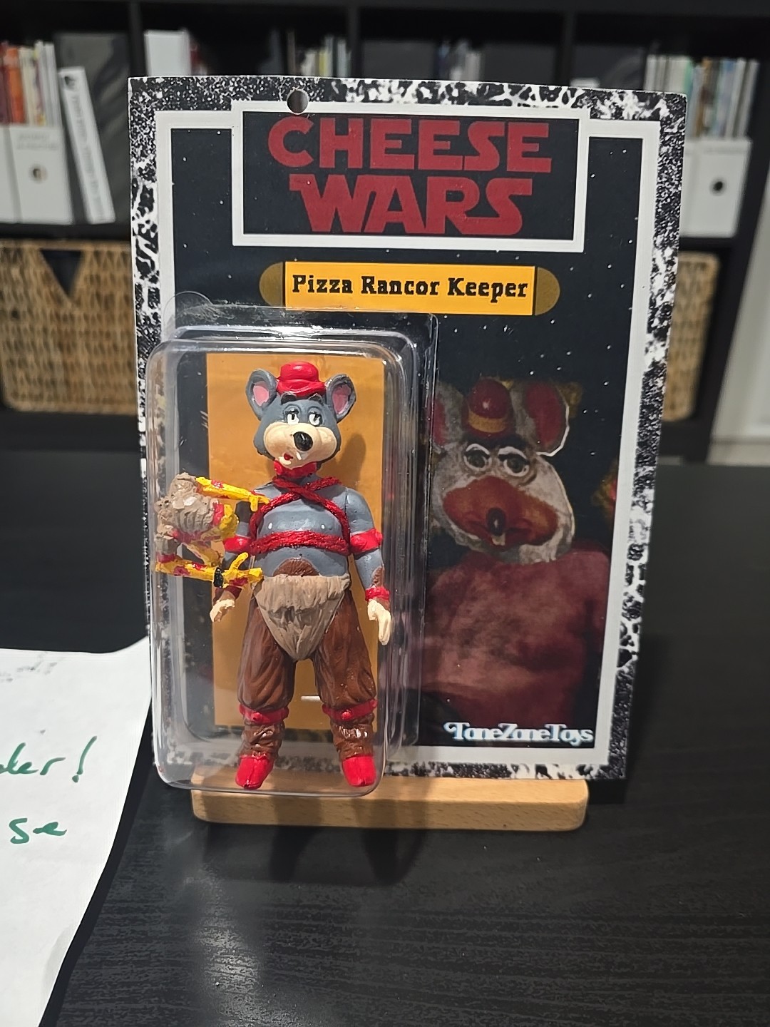 Art Toy Pizza Rancor Keeper Custom StarWars