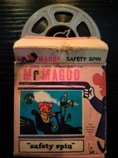 Mr. Magoo Safety Spin 8mm Silent Edition Movie Reel M-6A