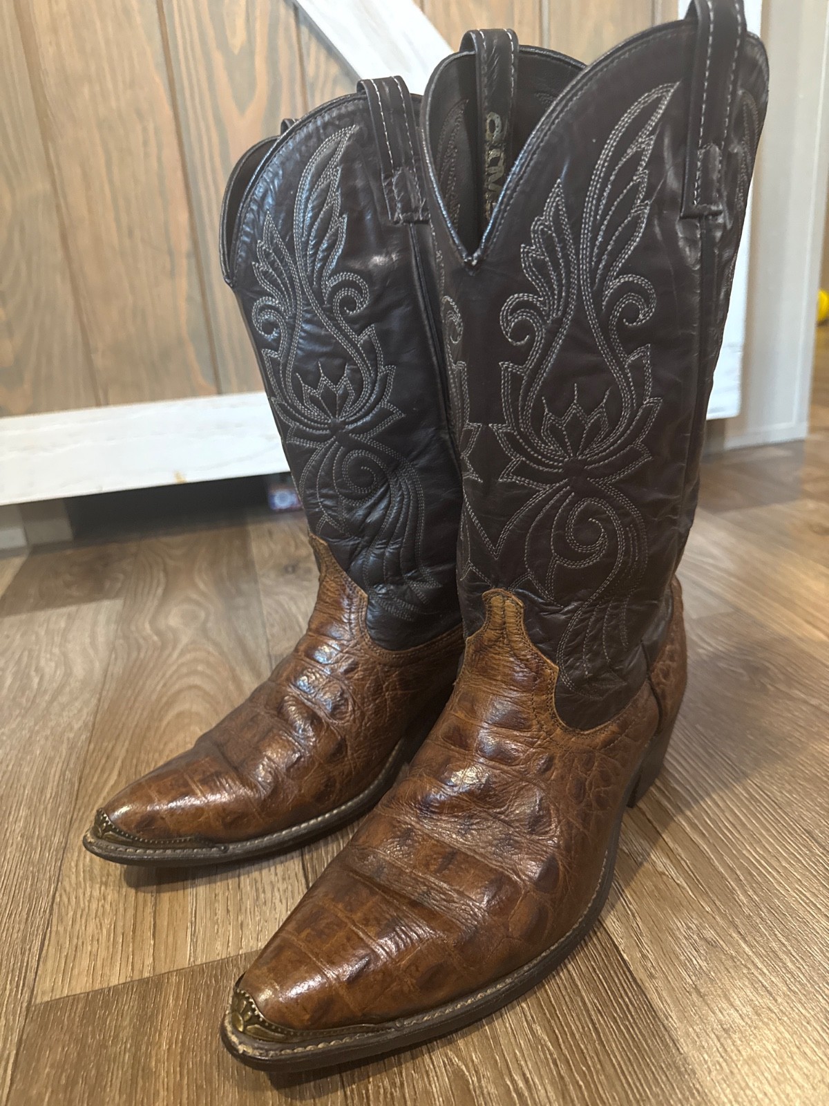 Acme Alligator Print Size 12 D