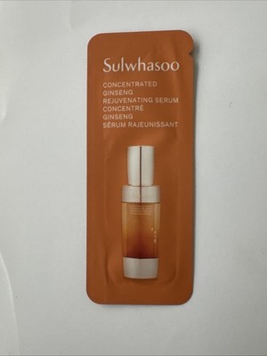 Sulwhasoo Concentrated Ginseng Rejuvenating Serum 1ml x 30pcs (30ml) New Version