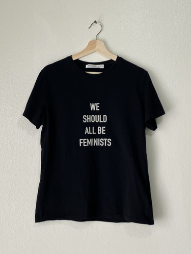 Christian Dior Monsieur, Christian Dior We Should All Be Feminists T-shirt Size L