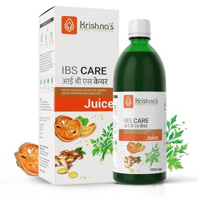 Krishna's IBS Care Juice 1000ml Herbal Ayurvedic Wellness